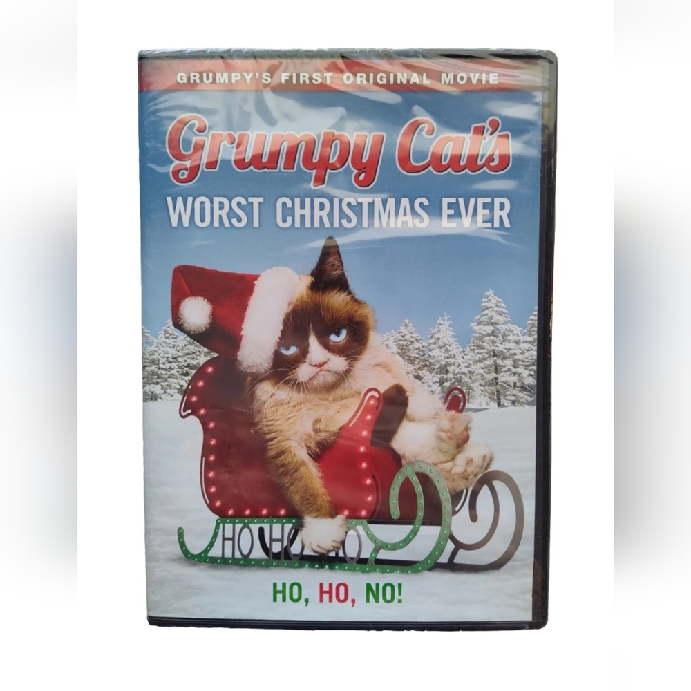 Grumpy Cat's Worst Christmas Ever (DVD, 2014) Sealed